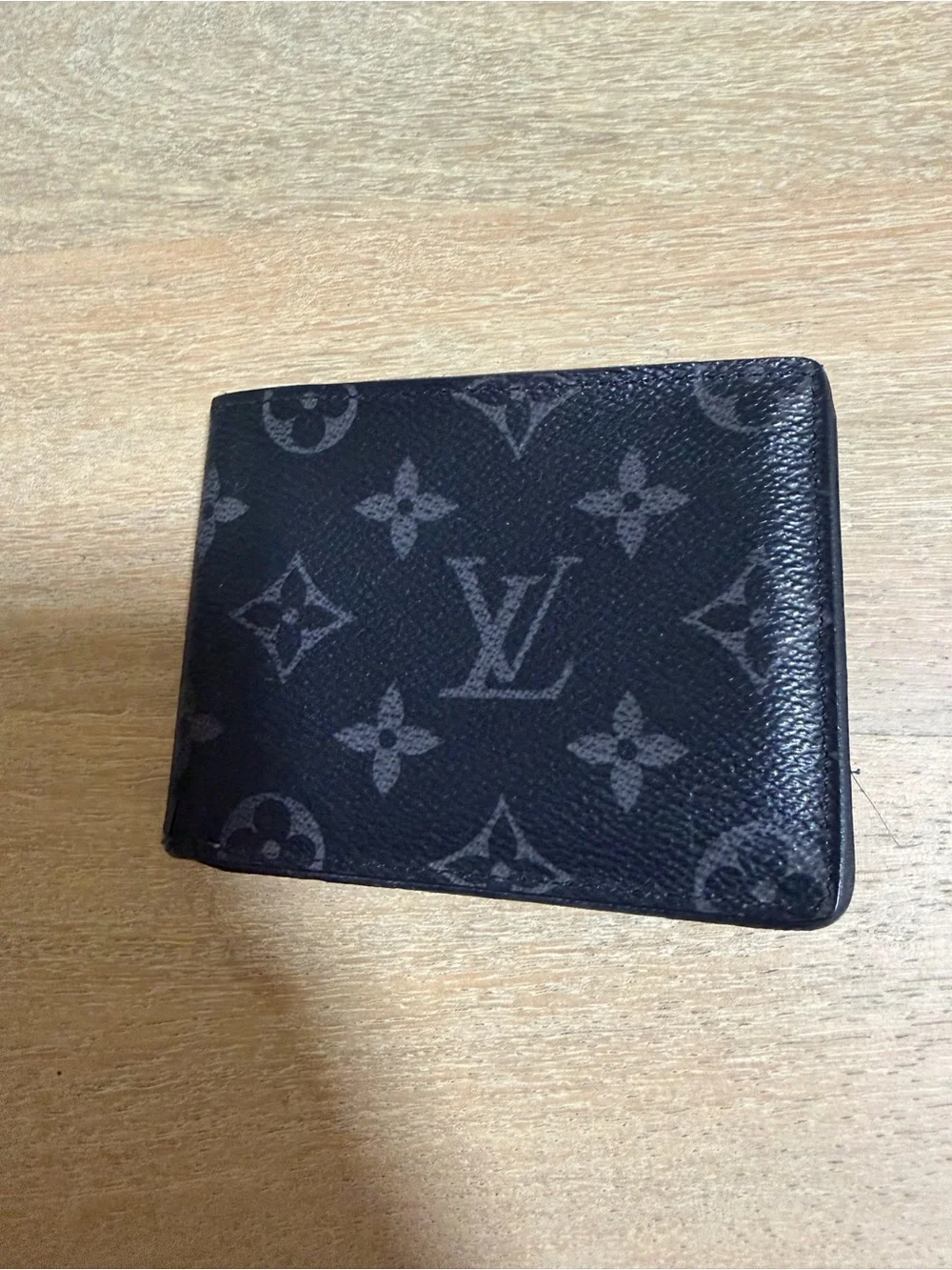 Louis Vuitton Black Monogram Eclipse Bifold Wallet